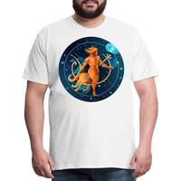 Thumbnail for Men's Mythical Sagittarius Premium T-Shirt - white