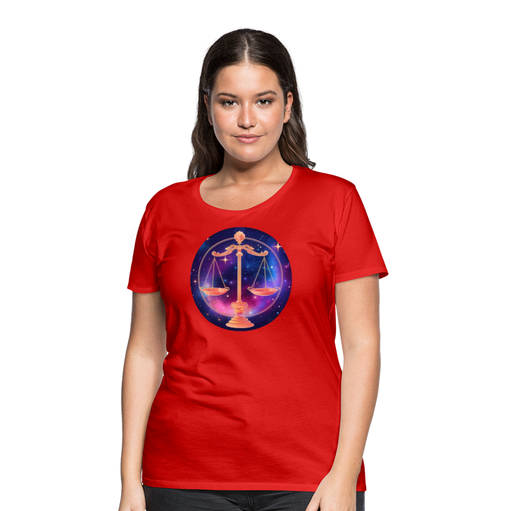 Women’s Magic Libra Premium T-Shirt - red