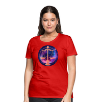 Thumbnail for Women’s Magic Libra Premium T-Shirt - red