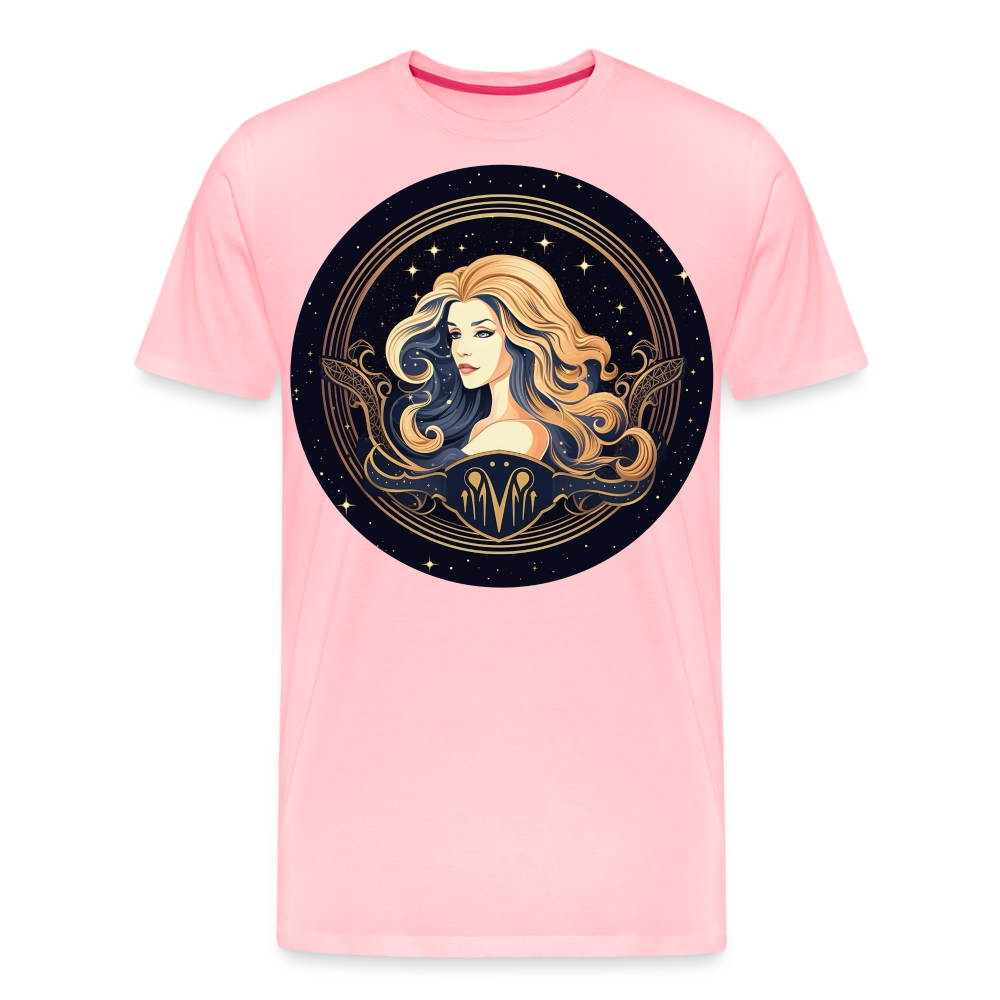 Men's Mystic Virgo Premium T-Shirt - pink