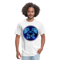 Thumbnail for Men's Stellar Gemini Classic T-Shirt - white