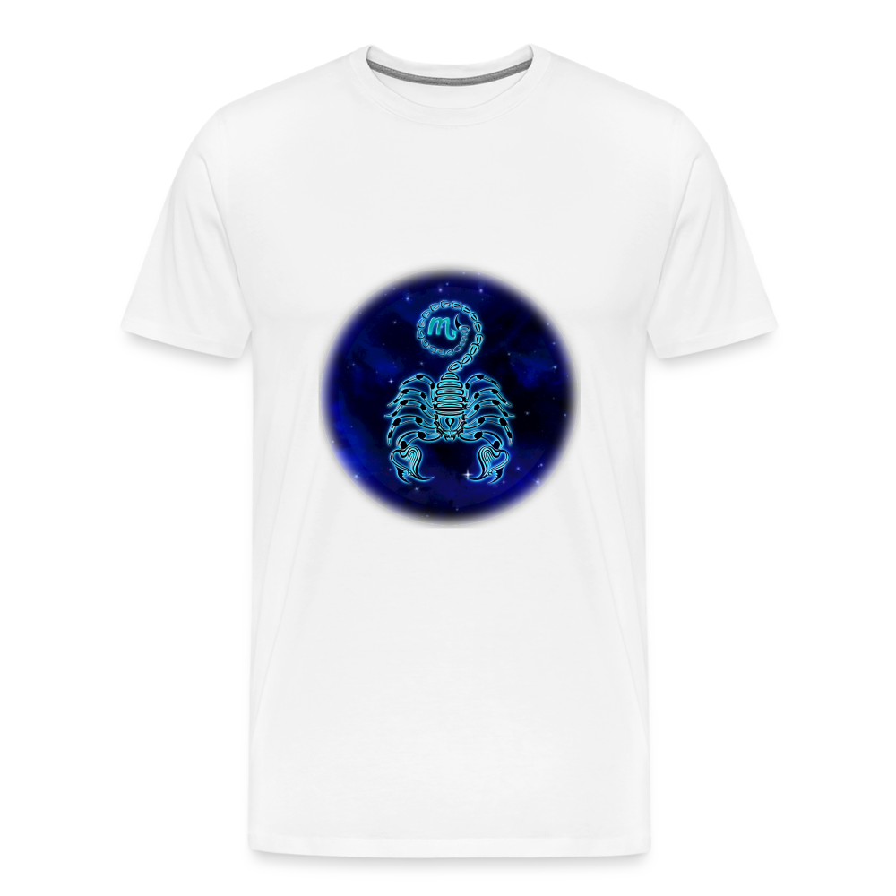 Men's Scorpio Premium T-Shirt - white