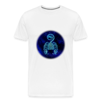 Thumbnail for Men's Scorpio Premium T-Shirt - white