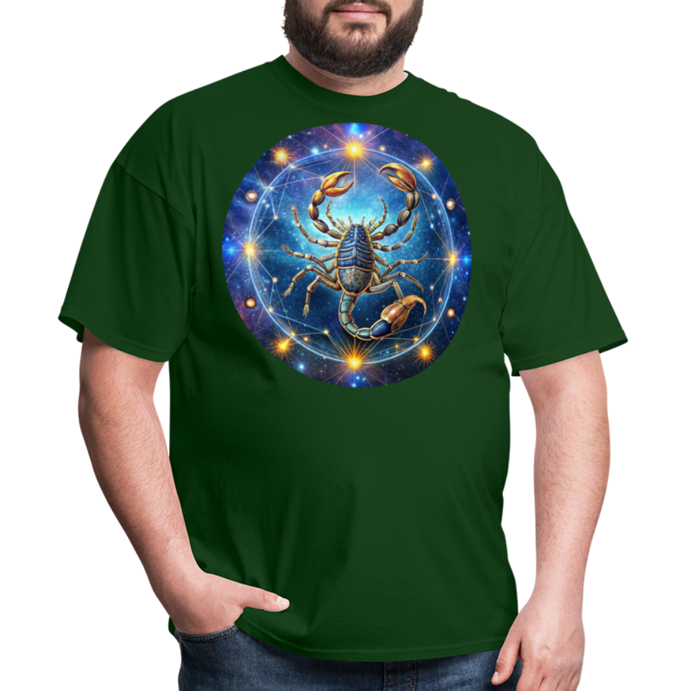 Men's Symbol Scorpio Classic T-Shirt - forest green