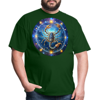 Thumbnail for Men's Symbol Scorpio Classic T-Shirt - forest green