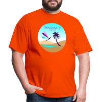 Thumbnail for Men's Dragonfly 2nd Logo Classic T-Shirt - orange