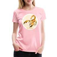 Thumbnail for Women’s Mosaic Scorpio Premium T-Shirt - pink