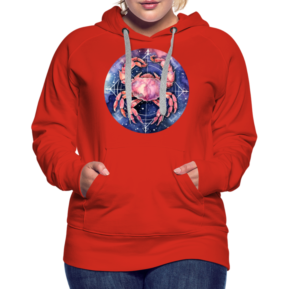 Women’s Mythical Cancer Premium Hoodie - red