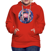 Thumbnail for Women’s Mythical Cancer Premium Hoodie - red