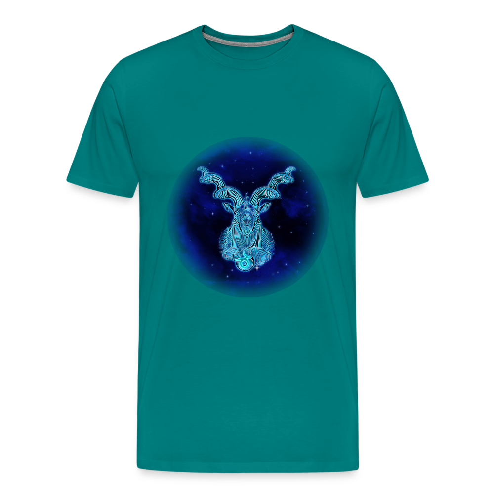 Men's Stellar Capricorn Premium T-Shirt - teal