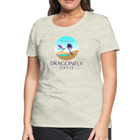 Thumbnail for Women's Dragonfly Oasis V.1 Premium T-Shirt - heather oatmeal