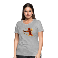 Thumbnail for Women’s Mythical Sagittarius Premium T-Shirt - heather gray