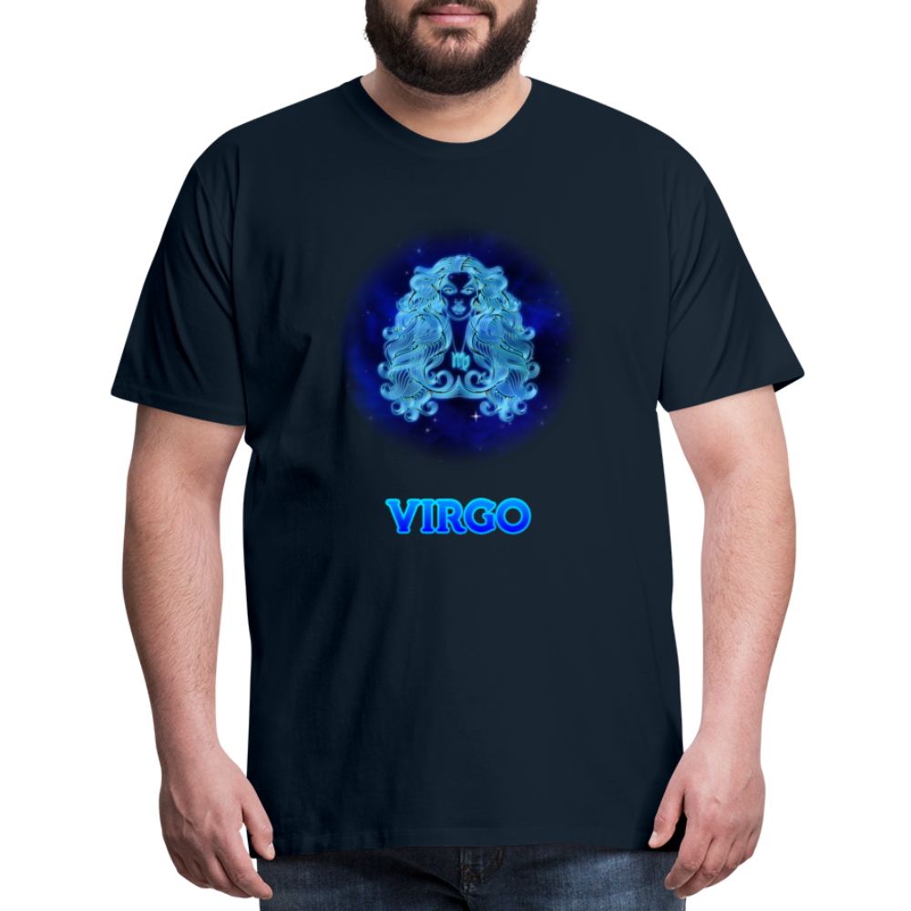 Men's Virgo Premium T-Shirt - deep navy