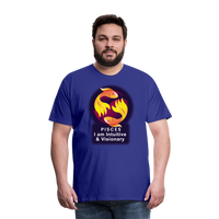 Thumbnail for Men's Glow Pisces Premium T-Shirt - royal blue