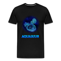 Thumbnail for Men's Aquarius Premium T-Shirt - black