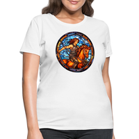 Thumbnail for Women's Mosaic Sagittarius T-Shirt - white