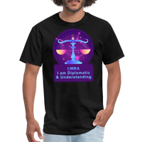 Thumbnail for Men's Neon Libra Classic T-Shirt - black