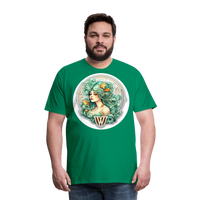 Thumbnail for Men's Symbol Virgo Premium T-Shirt - kelly green