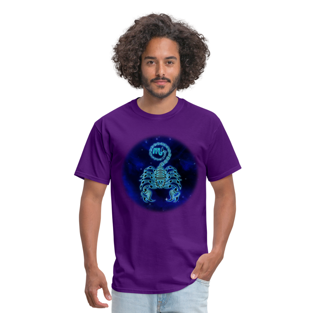 Men's Stellar Scorpio Classic T-Shirt - purple