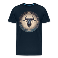 Thumbnail for Men's Mythical Taurus Premium T-Shirt - deep navy