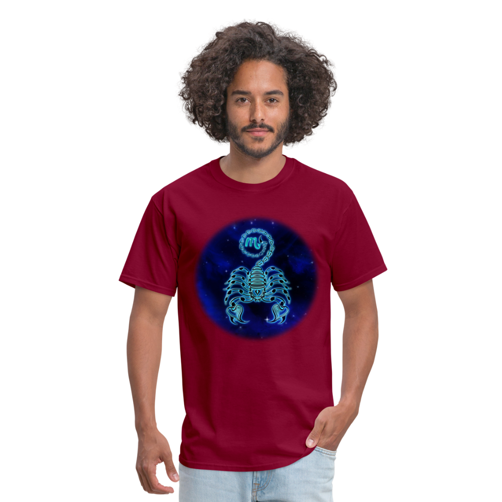 Men's Stellar Scorpio Classic T-Shirt - burgundy