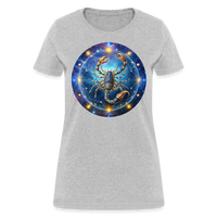 Thumbnail for Women's Symbol Scorpio T-Shirt - heather gray