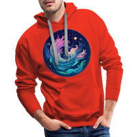 Thumbnail for Men’s Magic Aquarius Premium Hoodie - red