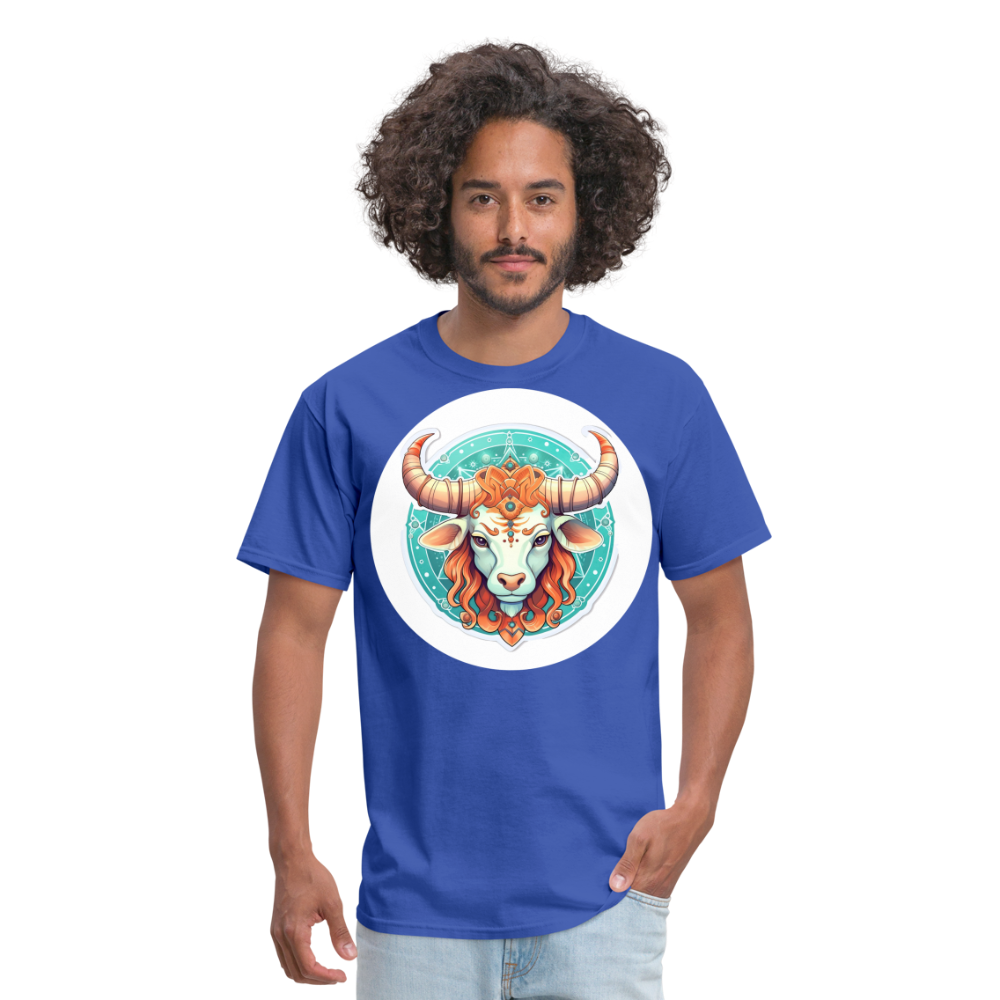 Men's Symbol Taurus Classic T-Shirt - royal blue