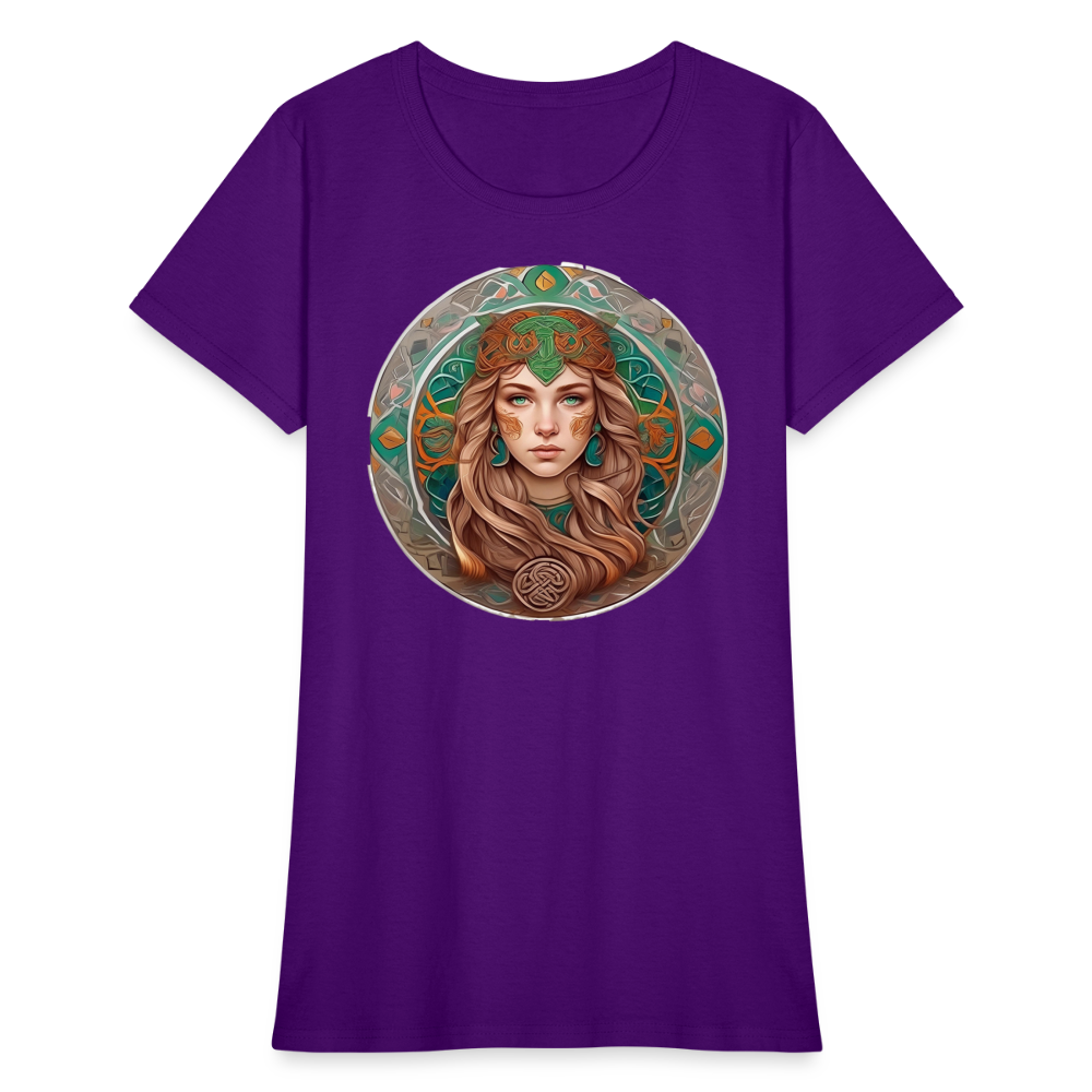 Women's Mythical Virgo T-Shirt - purple