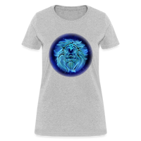 Thumbnail for Women's Stellar Leo T-Shirt - heather gray