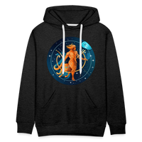 Thumbnail for Men’s Mythical Sagittarius Premium Hoodie - charcoal grey