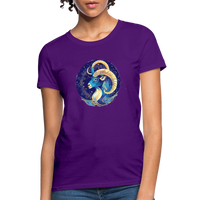 Thumbnail for Women's Mythical Capricorn T-Shirt - purple