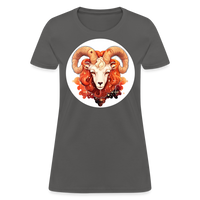 Thumbnail for Women's Symbol Aries T-Shirt - charcoal