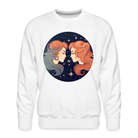 Thumbnail for Men’s Mystic Gemini Premium Sweatshirt - white