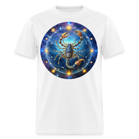 Thumbnail for Men's Symbol Scorpio Classic T-Shirt - white