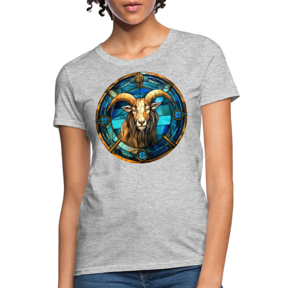 Women's Mosaic Capricorn T-Shirt - heather gray