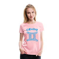 Thumbnail for Women's Power Words Gemini Premium T-Shirt - pink