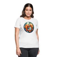 Thumbnail for Women's Symbol Pisces T-Shirt - white