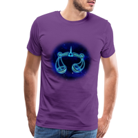 Thumbnail for Men's Libra Premium T-Shirt - purple