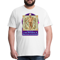 Thumbnail for Men's Mythical Virgo Premium T-Shirt - white