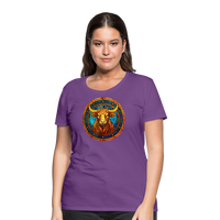 Thumbnail for Women’s Mosaic Taurus Premium T-Shirt - purple