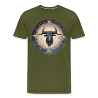 Thumbnail for Men's Mythical Taurus Premium T-Shirt - olive green