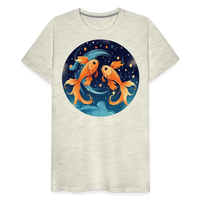 Thumbnail for Men's Magic Pisces Premium T-Shirt - heather oatmeal