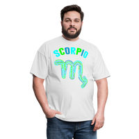 Thumbnail for Men's Power Words Scorpio Classic T-Shirt - white