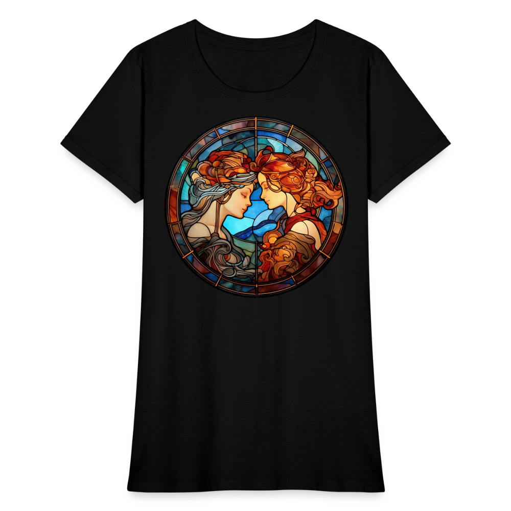 Women's Mosaic Gemini T-Shirt - black