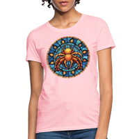 Thumbnail for Women's Mosaic Cancer T-Shirt - pink