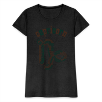 Thumbnail for Women's Power Words Capricorn Premium T-Shirt - charcoal grey