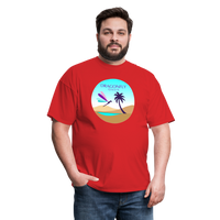 Thumbnail for Men's Dragonfly 2nd Logo Classic T-Shirt - red