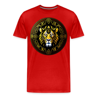 Thumbnail for Men's Mythical Leo Premium T-Shirt - red