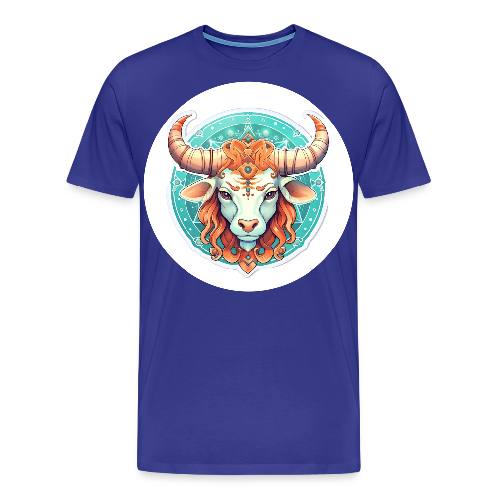 Men's Symbol Taurus Premium T-Shirt - royal blue